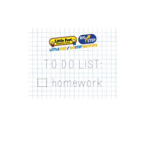 Big Step Sticker by Little Feet Group