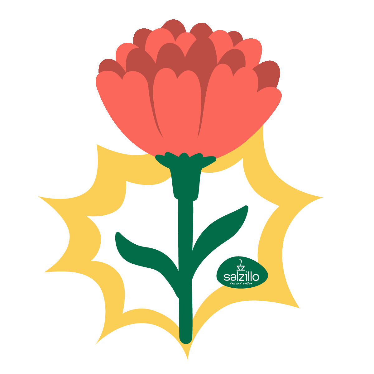 Carnation Clavel Sticker by Cafes Salzillo for iOS & Android GIPHY
