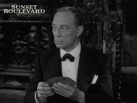 Buster Keaton Cards GIF by Paramount Movies - Find & Share on GIPHY