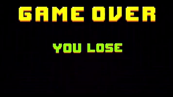 You Lose Game Over Gif By Universal Music Africa Find Share On Giphy