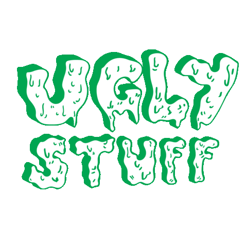 Slime Sticker by Ugly Pickle Co.