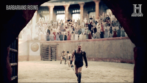 History Channel Gladiator GIF by HISTORY UK - Find & Share on GIPHY