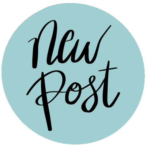 New Post Sticker by The Kini Shop