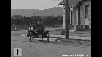 Driving A Days Pleasure GIF by Charlie Chaplin