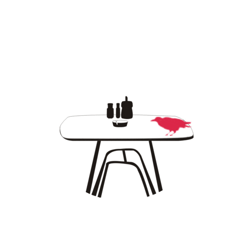 The House Cafe Sticker