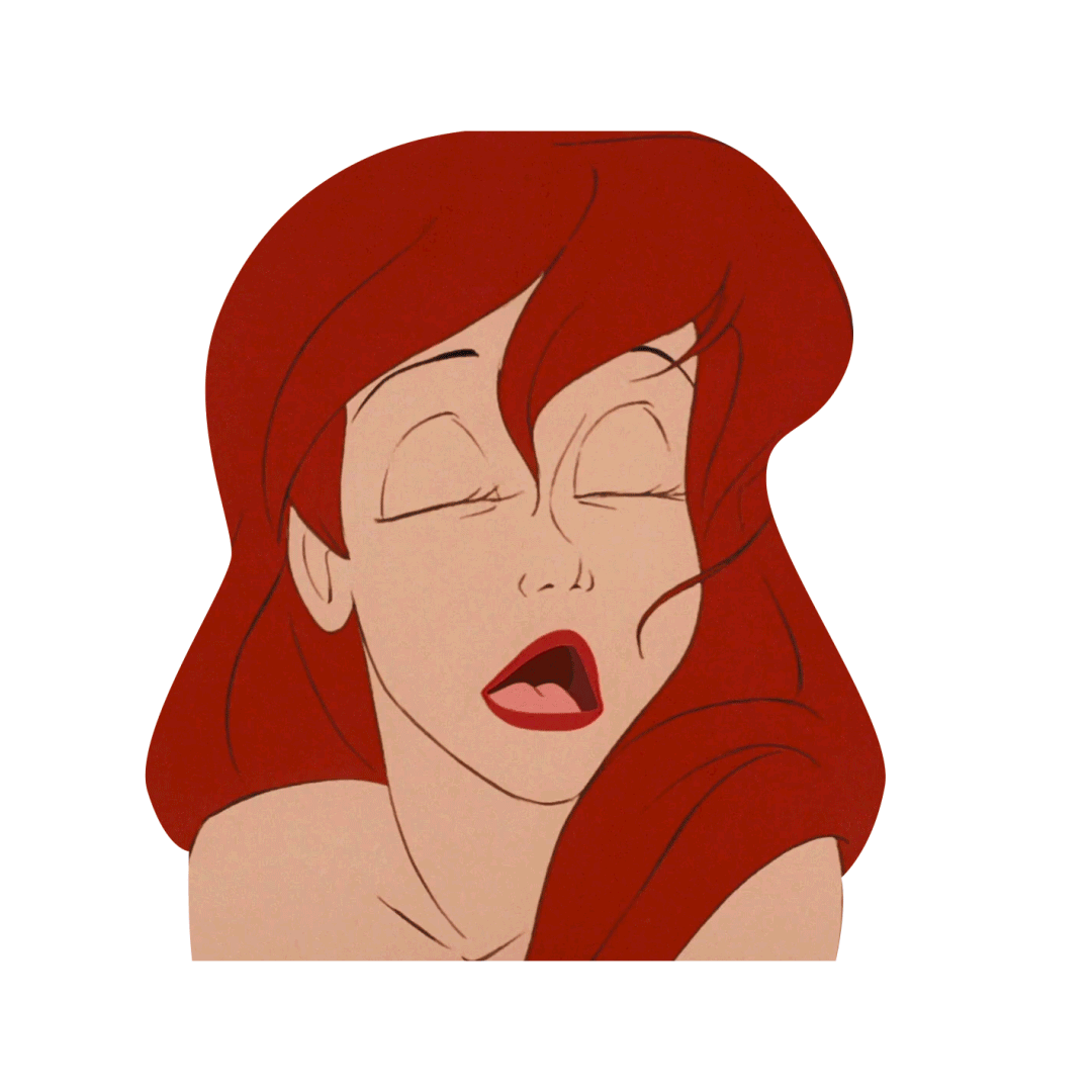 Little Mermaid Ugh Sticker by Disney Europe for iOS & Android | GIPHY