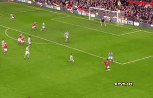 Manchester United Football GIF by DevX Art