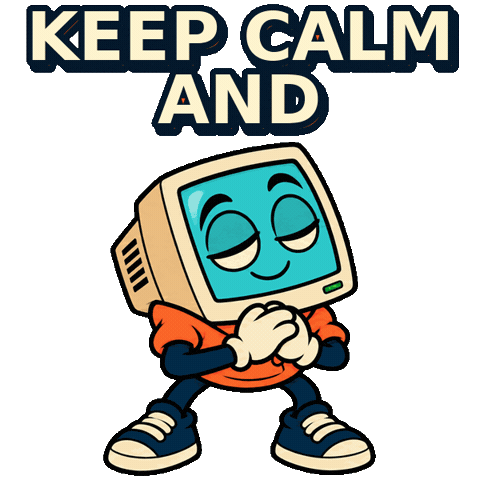 Keepcalm Sticker