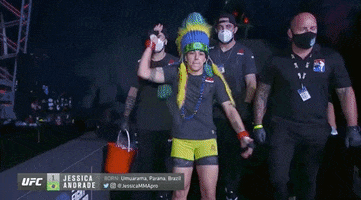 Walk Out Jessica Andrade GIF by UFC