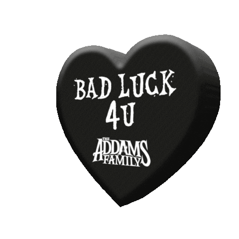 Friday The 13Th Good Luck Sticker by The Addams Family