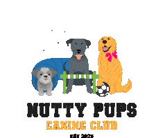 Nuttypupscanineclub Sticker by Nutty Pups