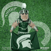 Go Green Michigan Football GIF by Rocket Mortgage