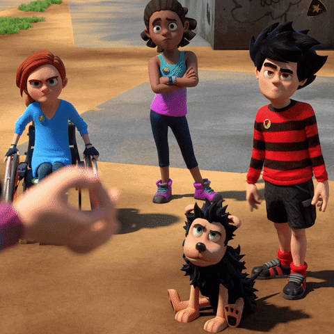 Dennis And Gnasher Unleashed No GIF by Beano Studios