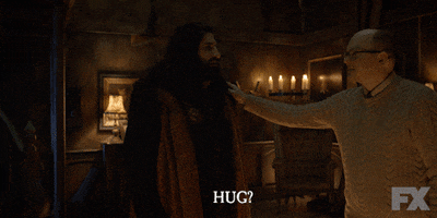 Fx Networks Hug GIF by What We Do in the Shadows