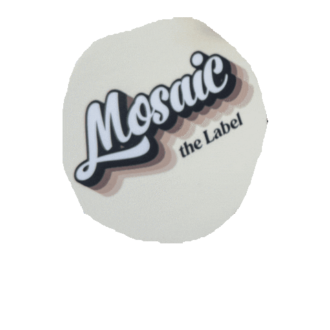 Mosaic the Label Sticker