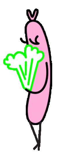 Vegan Sticker by Bezmiesny