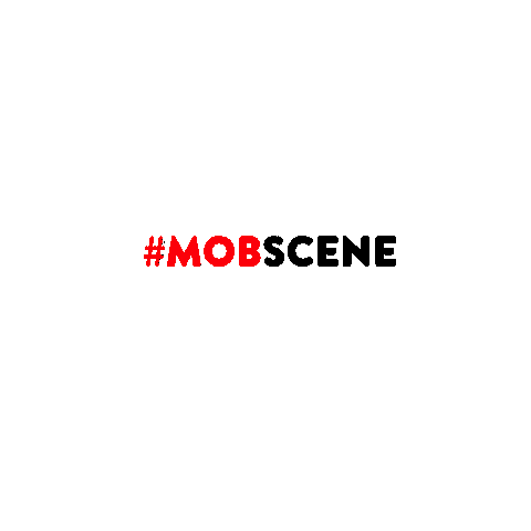 Work From Home Entertainment Agency Sticker by Mob Scene Agency