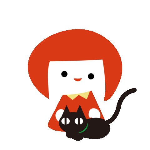 Cat Eating Sticker by Mizkanofficial