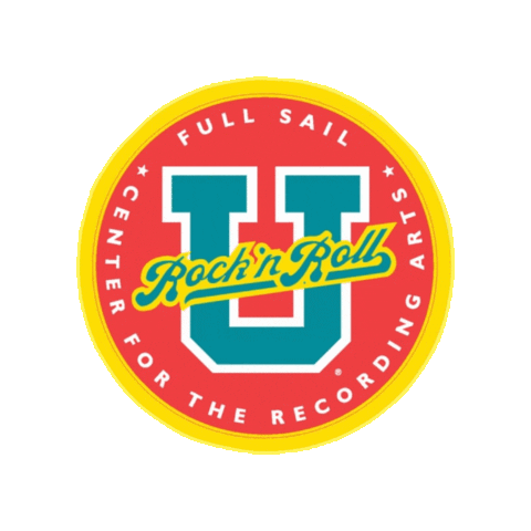 Rock N Roll Fullsail Sticker by Full Sail University