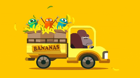 Image result for Go bananas gif