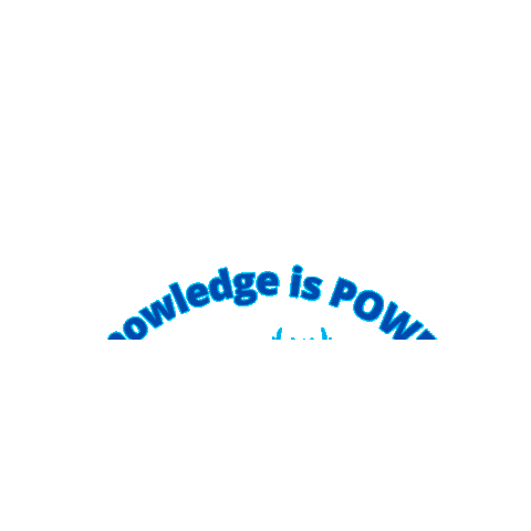 Knowledgeispower Sticker by Health Wagon