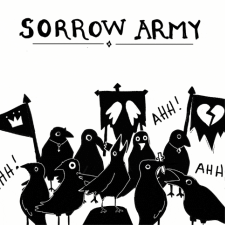 Crow Sorrow GIF