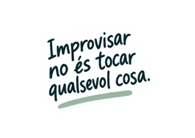 Improvisar Sticker by racomusical