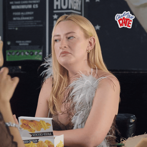 No Way Amelia Dimoldenberg GIF by Chicken Shop Date
