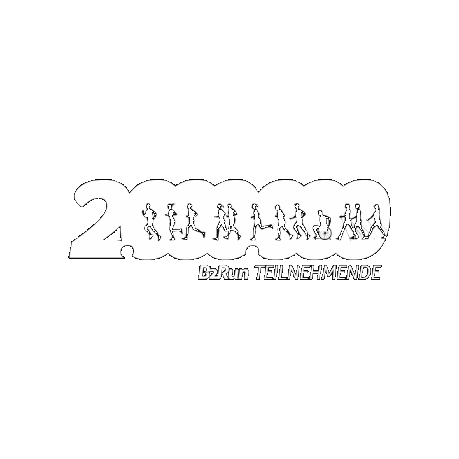 Jubiläum Sticker by B2Run