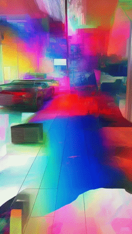 Rainbow Glitch GIF by Ian Cairncross