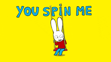 Spin Reaction GIF by Simon Super Rabbit