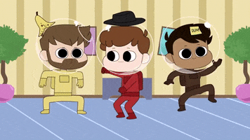 Rooster Teeth Dancing GIF by Achievement Hunter