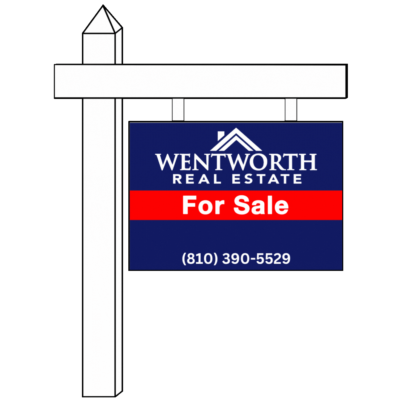 Sign Wentworth Sticker by WentworthRealEstate