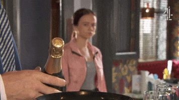 Angry Drinks GIF by Hollyoaks