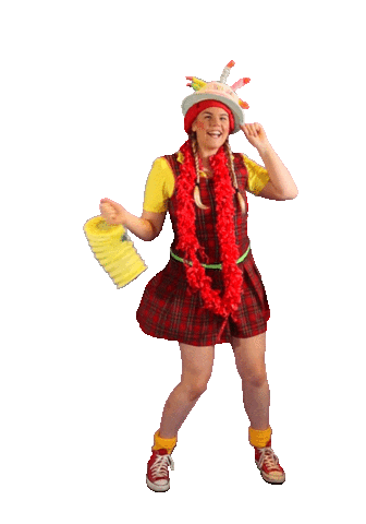 Dancing Sticker by Camping de Kleine Wolf