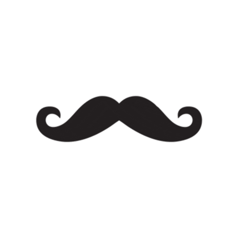 Moustache Sticker by Minipivovar Beznoska Prosek