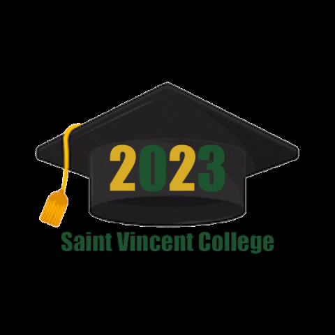 saintvincentcollege 2023 graduate grad class of 2023 GIF