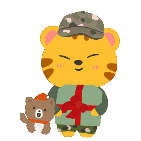 Kwon Soon Young Tiger Sticker