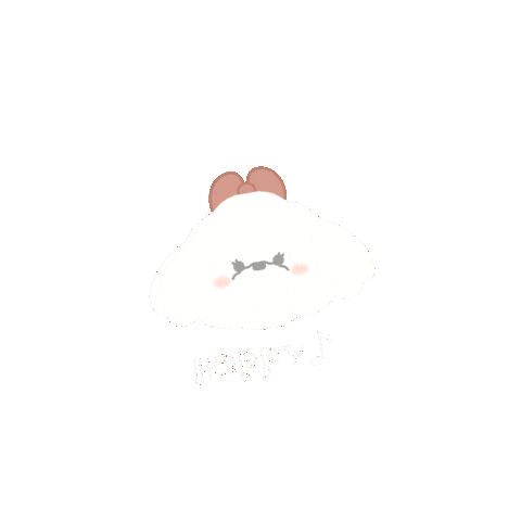 Happy Dog Sticker