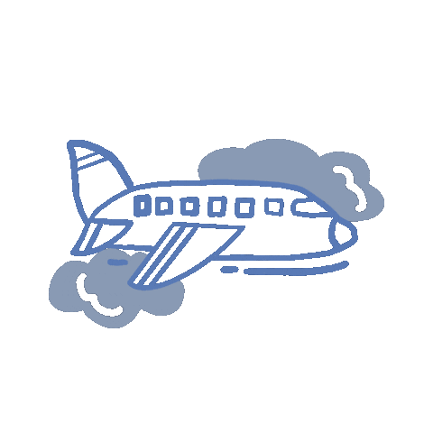 Airplane Sticker