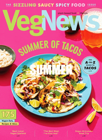 VegNews food vegan vegnews vegan magazine GIF