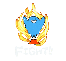 Fight Go Sticker by kagospo