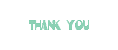 Thanks Sticker by Hommage