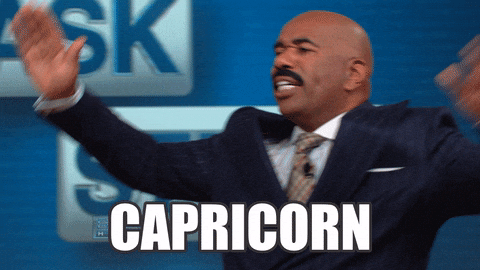 capricorn GIF by Steve Harvey TV