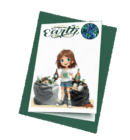 Earth Day Teenagers Sticker