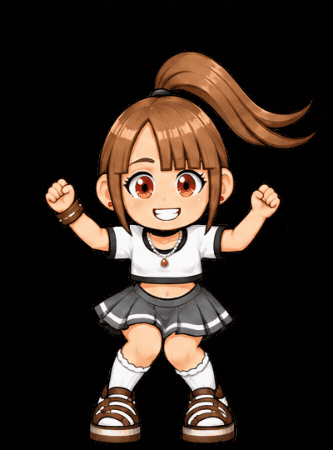 ジャンプ GIF
