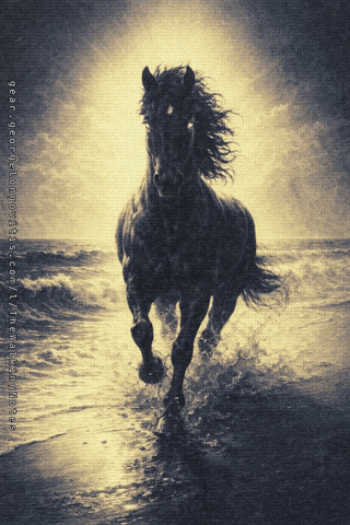 Black Horse Beach GIF by George Longovitis