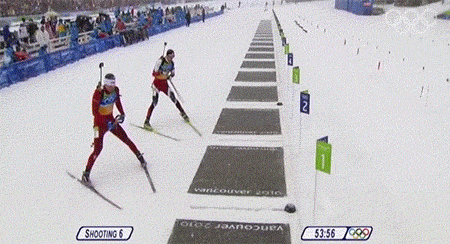 Image result for biathlon gif
