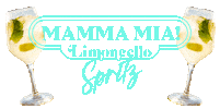 Mamma Mia Cocktail Sticker by adriatico