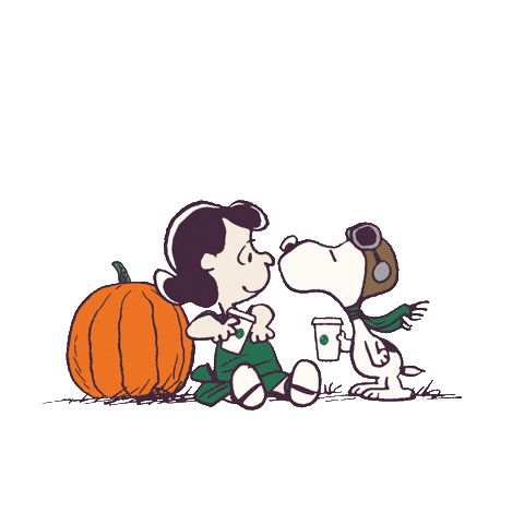 The Great Pumpkin Fall Sticker by Starbucks